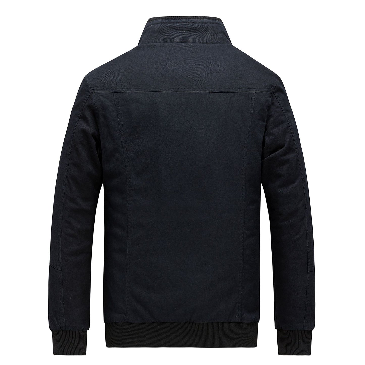Men's Jacket Fleece-lined Thickened Slim Fit Coat – Warm fleece-lined jacket with a slim-fit design for a stylish and comfortable winter look.
