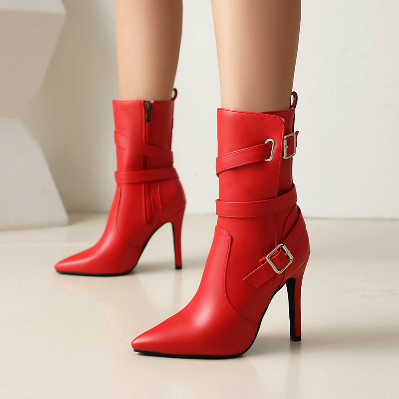 affordable leather boots women Australia