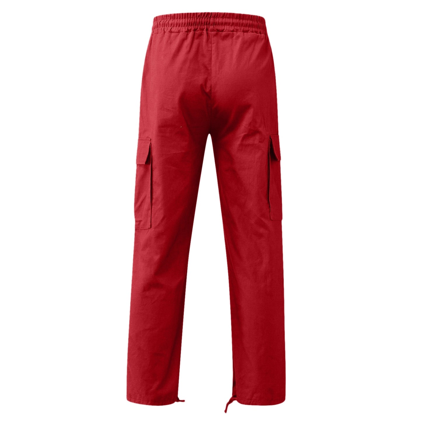 Durable and stylish multi-pocket casual trousers with a drawstring waistband, perfect for work, travel, and everyday use.