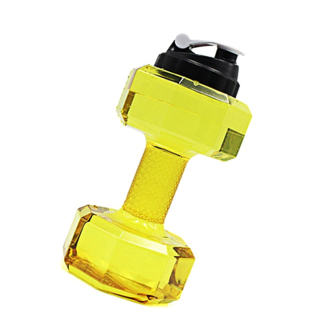 “2.2L pocket dumbbell shape water bottle – large-capacity, portable gym bottle designed for hydration and fitness – Hot Deal Warehouse fitness accessories”