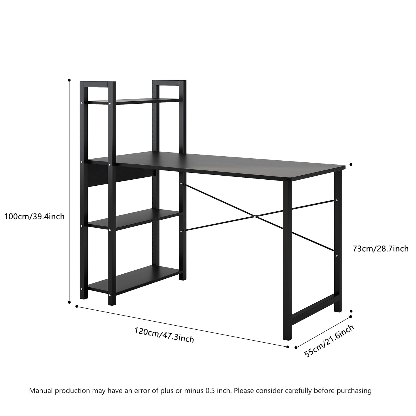 “Arc Desk – modern, curved office desk with sleek design for home or workspace productivity – Hot Deal Warehouse furniture”