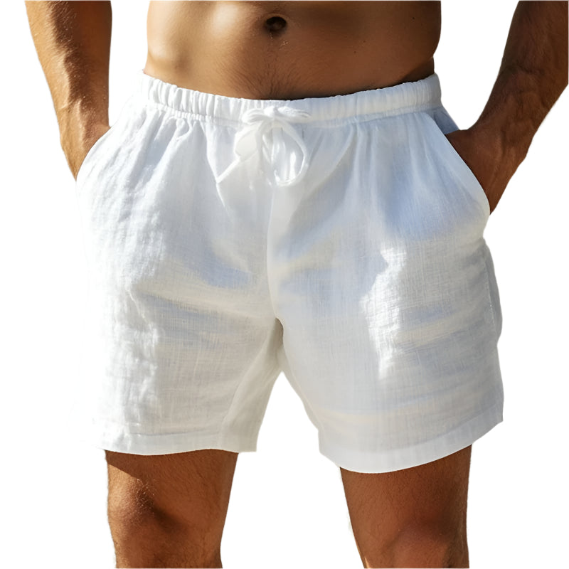 Women's pure cotton breathable outdoor short shorts in solid colors, perfect for casual wear and comfort.