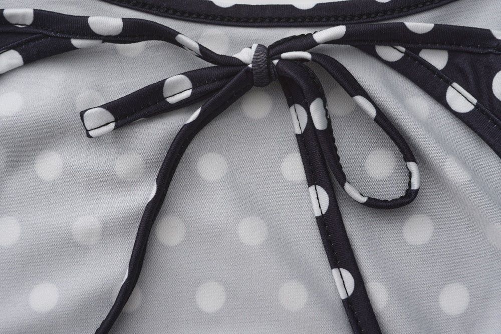 summer polka dot dress women