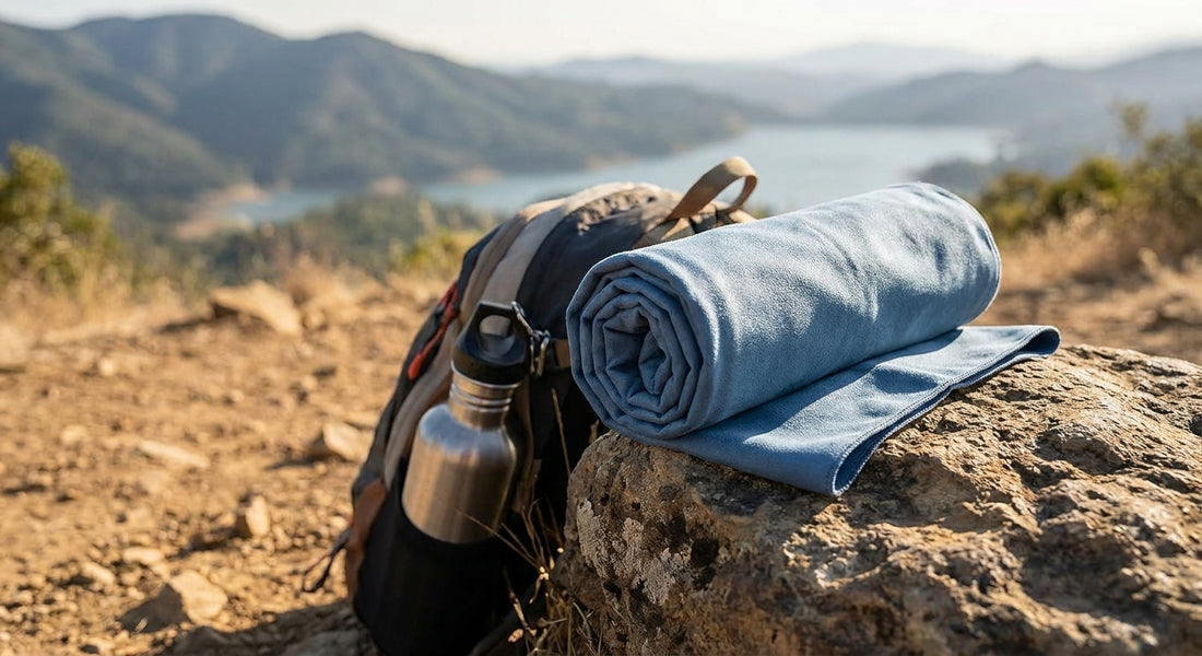 Microfibre towels for travel