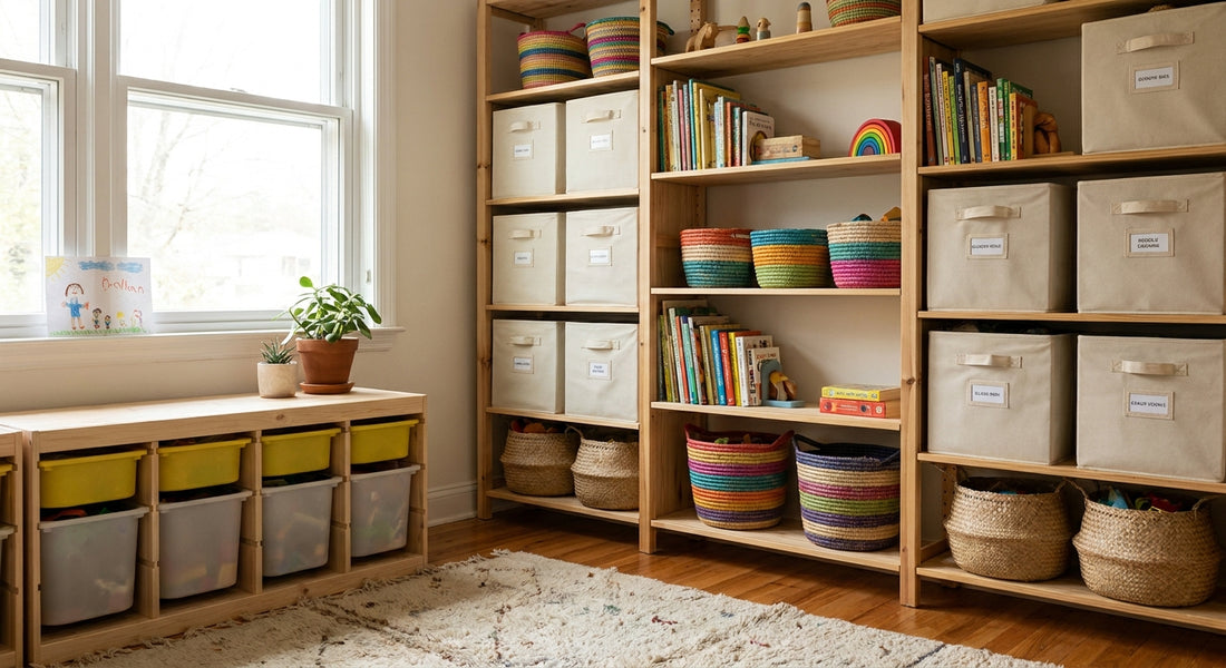 How to store kids toys without clutter
