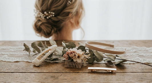 Best bridal hair accessories for brides on a budget