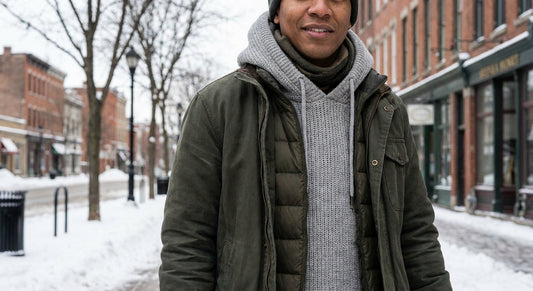 How to layer hoodies and jackets for winter