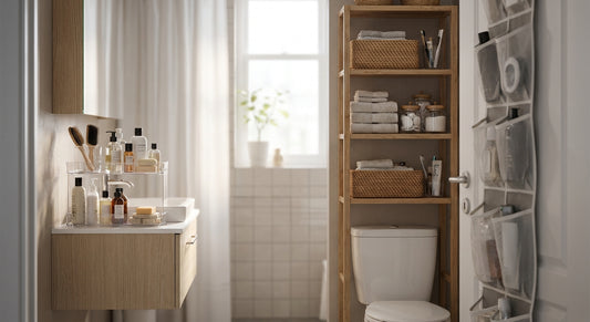 Bathroom organisers for small spaces