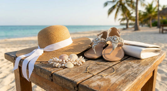 Bridal accessories for destination weddings