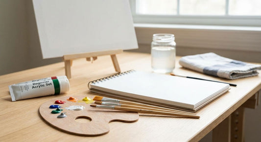 Art supplies for beginner painters