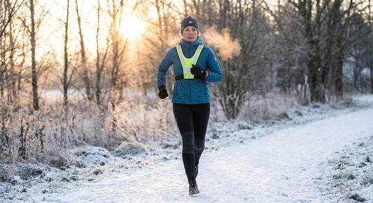 Winter activewear for outdoor running