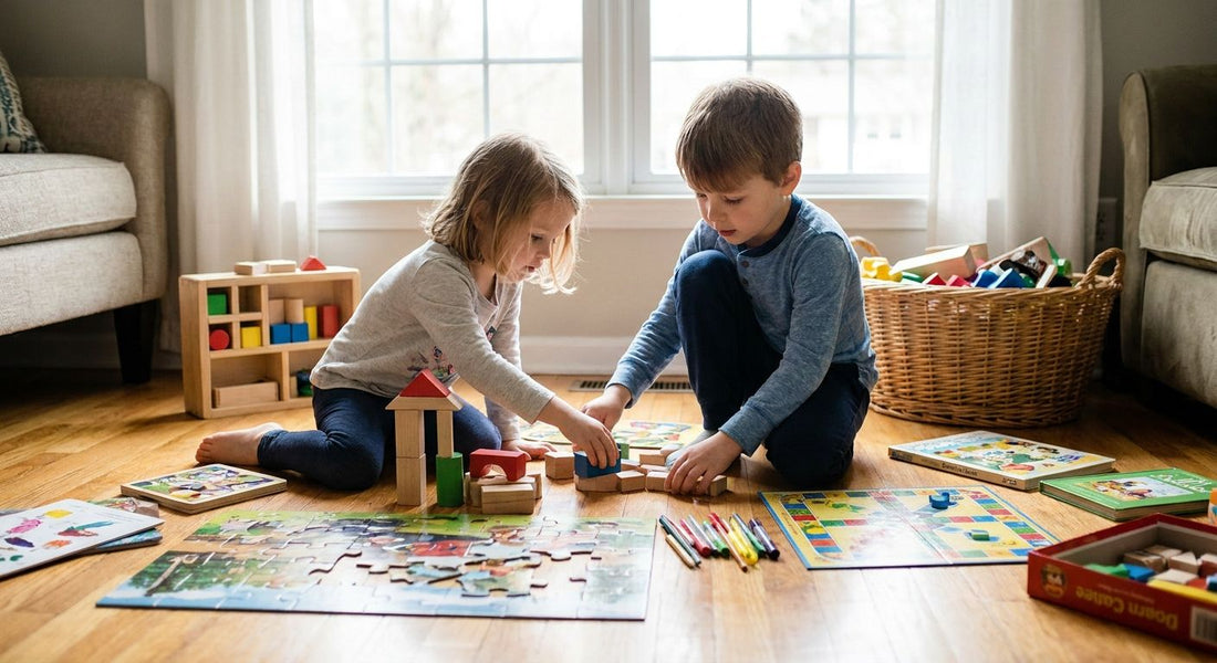 Screen-free toys for reducing kids screen time