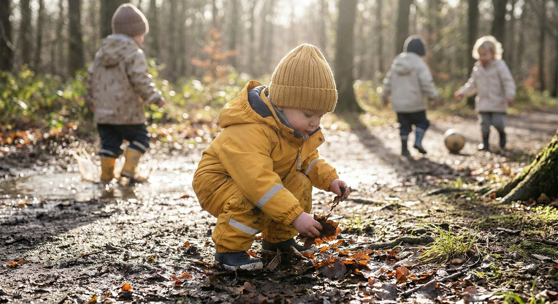 How to dress a toddler for outdoor play in all weather