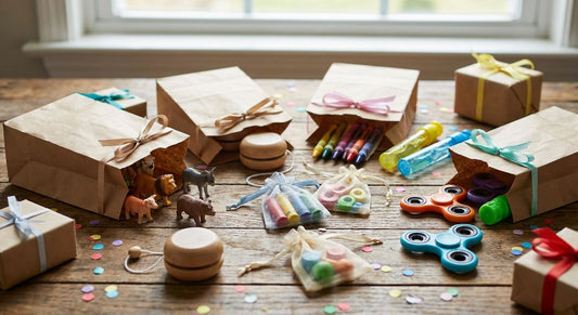 Toys for kids birthday party favours