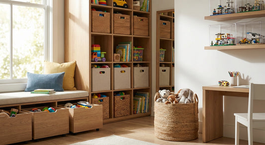 Toy storage solutions for kids bedrooms