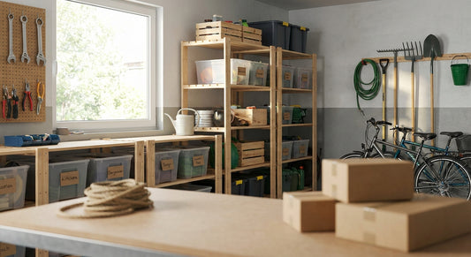 How to organise a garage on a budget