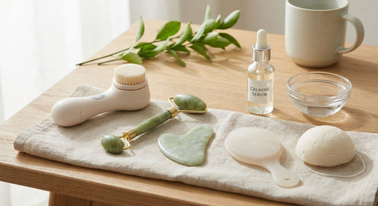 Skin tools for sensitive skin routines