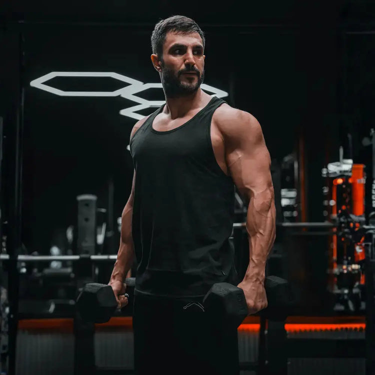 “Men’s black singlets and tanks for gym or casual wear – Hot Deal Warehouse activewear”