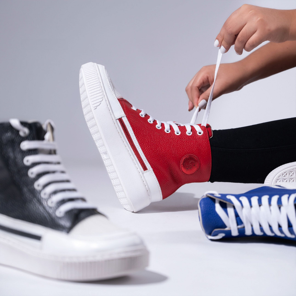 “Women’s high top sneakers – trendy, comfortable footwear for casual outfits – Hot Deal Warehouse shoes”