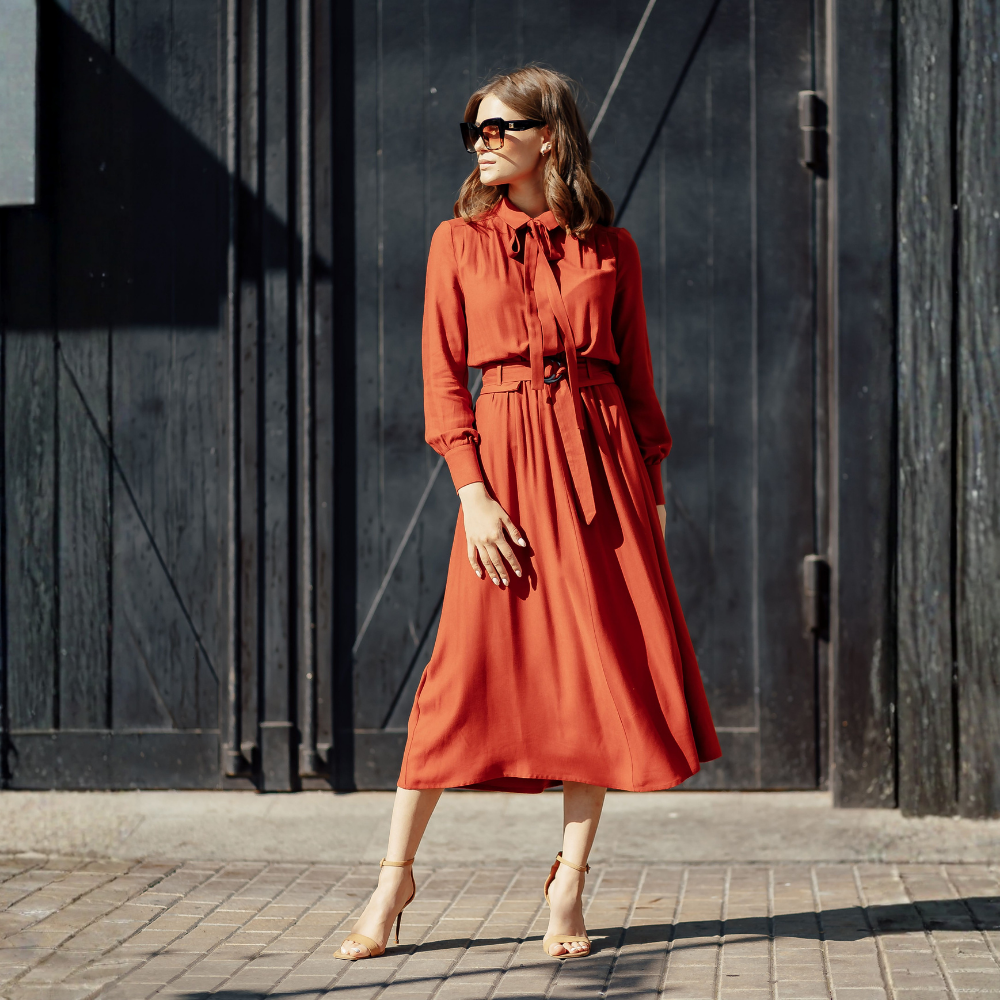 “Women’s midi dresses – stylish, versatile dresses for work, events, or weekends – Hot Deal Warehouse fashion”