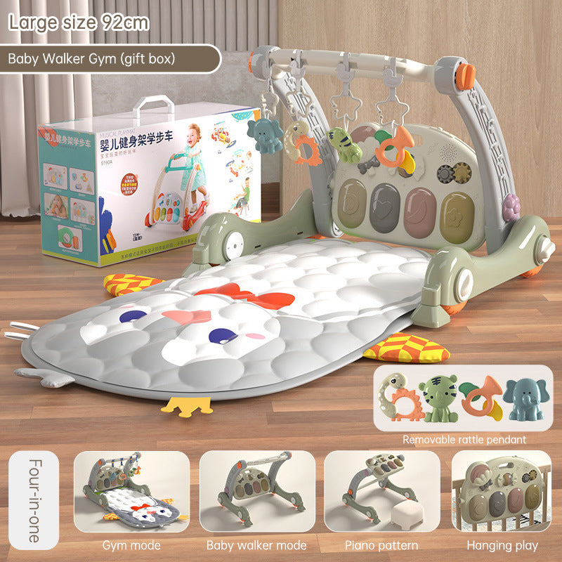 “4 in 1 baby walker – multifunctional walker, rocker, and activity center for infant development and play – Hot Deal Warehouse baby essentials”

