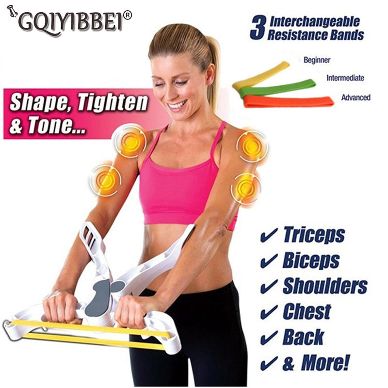 Useful Armor upper body and hand grip strength trainer, featuring adjustable resistance for improving grip strength, forearm, and upper body muscles during strength training exercises