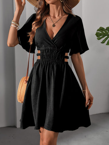 pleated A-line dress women Australia