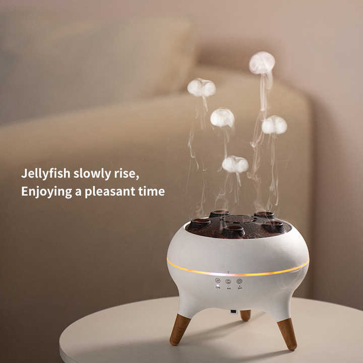 “Electric Night Light Air Humidifier with Remote – multifunctional device combining soothing night light, air humidification, and aromatherapy, all controlled by remote – Hot Deal Warehouse home essentials”

