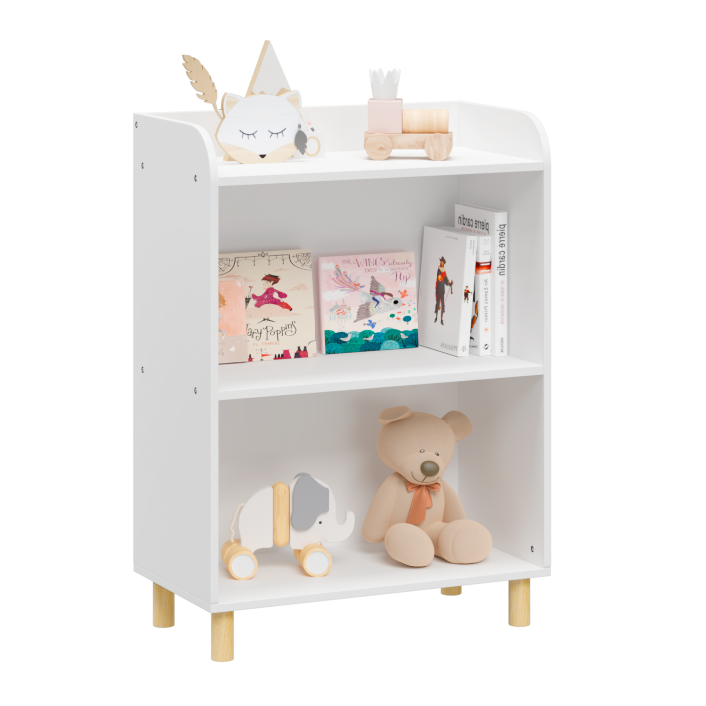 “3-tier bookcase – modern, space-saving shelving unit for books, décor, and storage – Hot Deal Warehouse furniture”

