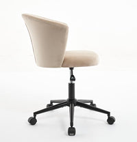 Velvet Swivel Flower Shaped Home Office Chair Hot Deal Warehouse