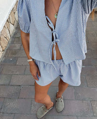 Sherbet Plaid Shirt