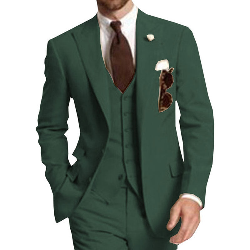 Wedding Banquet Plus Size Cross-border Suit – Elegant and Tailored Suit for Men’s Special Occasions.








