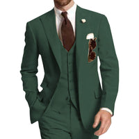 Wedding Banquet Plus Size Cross-border Suit – Elegant and Tailored Suit for Men’s Special Occasions.








