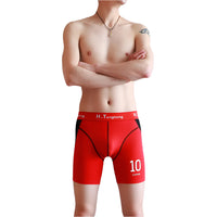 Men’s breathable fitness underwear – anti-chafe cotton sports briefs


