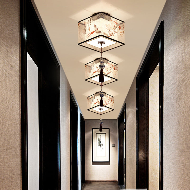 “Chinese Round Square Ceiling Light Fixture – modern ceiling light with a unique round-square design, perfect for adding style to any room – Hot Deal Warehouse lighting”


