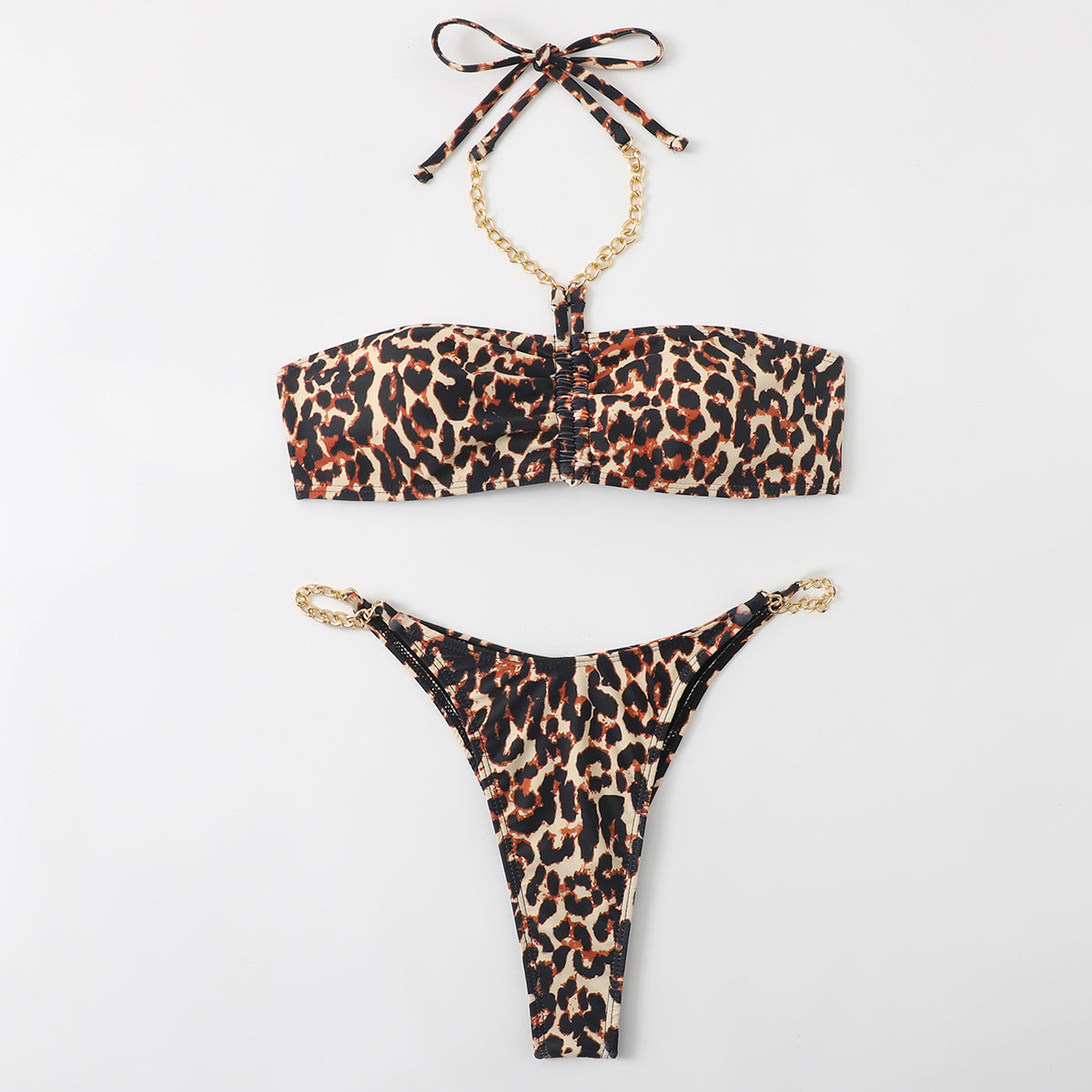 Sunkissed Bliss bikini featuring a chic and vibrant design with a flattering cut. Made from high-quality, stretchy fabric for a comfortable fit, perfect for lounging by the pool, beach days, and sunny vacations.