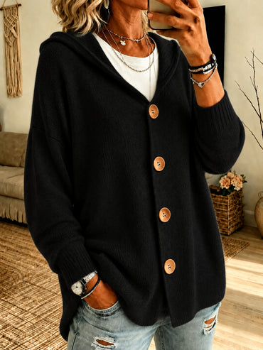 women's hooded knit sweater Australia