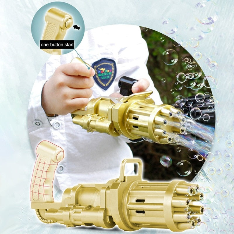 Kids Bubble Machine Gun Toy