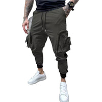 Casual tapered overalls with a zipper closure, color-blocked design, and multiple pockets for a stylish and functional look.