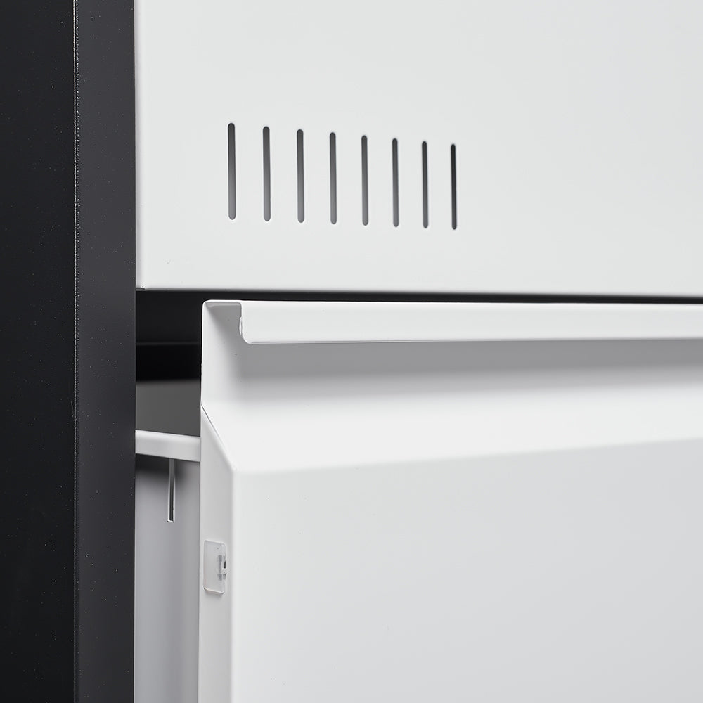 “3 drawer metal lateral file cabinet with lock – secure, durable office storage for documents and files – Hot Deal Warehouse office furniture”

