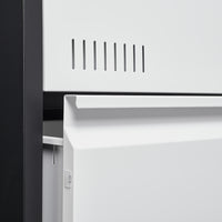 “3 drawer metal lateral file cabinet with lock – secure, durable office storage for documents and files – Hot Deal Warehouse office furniture”

