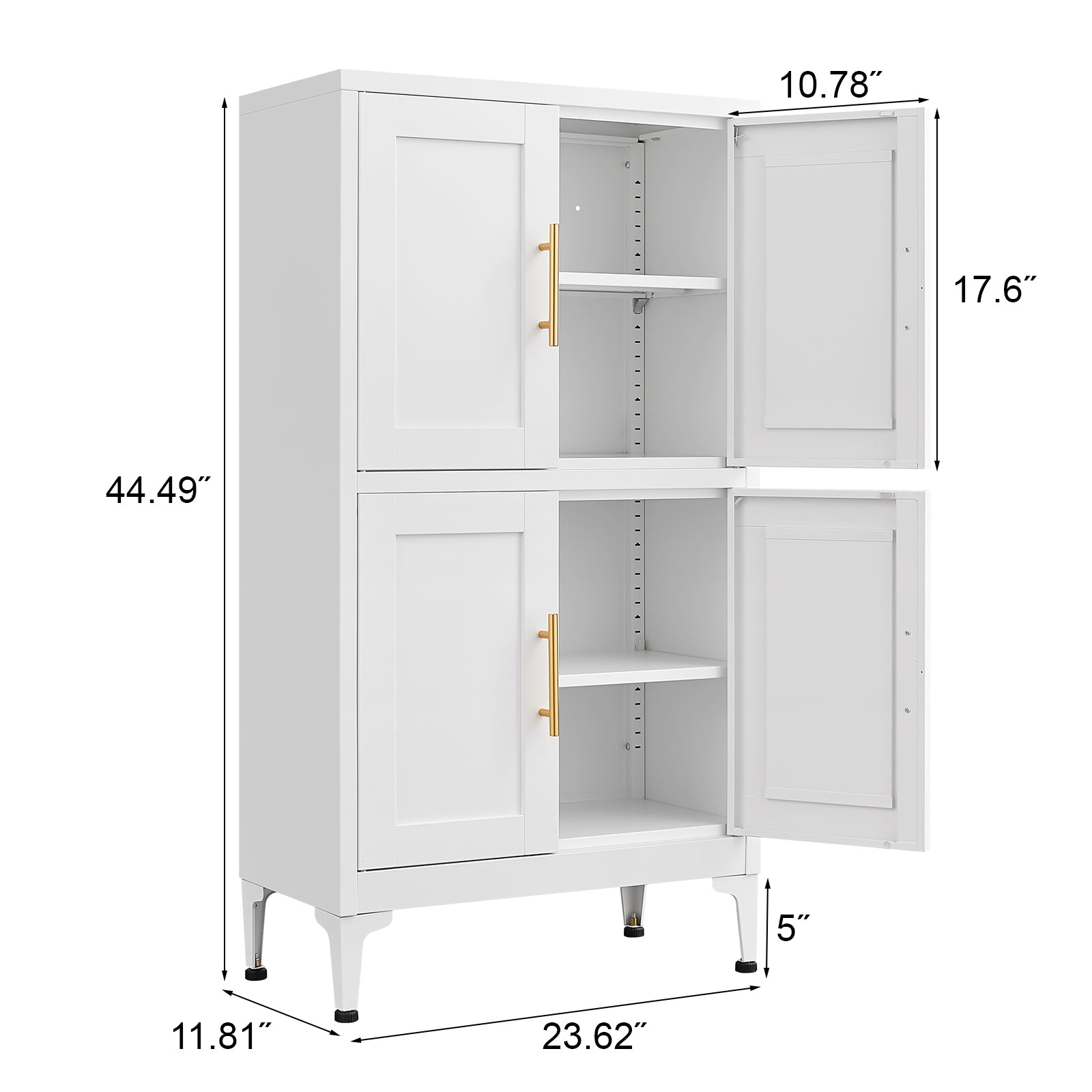 “Deluxe White Storage Cabinet – spacious, modern storage cabinet in crisp white, perfect for organizing any room in style – Hot Deal Warehouse home furniture”
