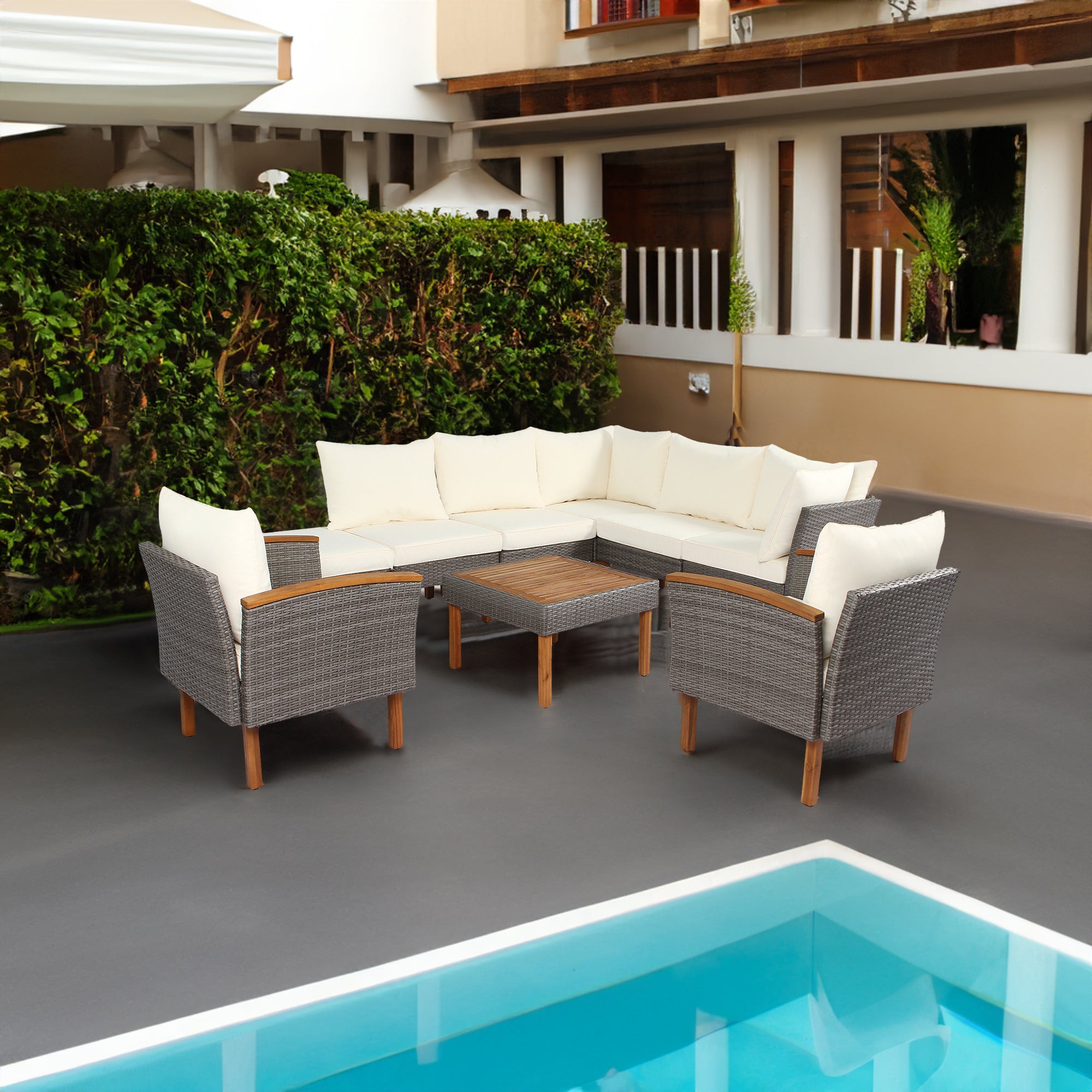 “3 piece patio wicker conversation set – stylish, weather-resistant outdoor furniture for relaxing and entertaining – Hot Deal Warehouse outdoor living”

