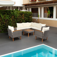 “3 piece patio wicker conversation set – stylish, weather-resistant outdoor furniture for relaxing and entertaining – Hot Deal Warehouse outdoor living”

