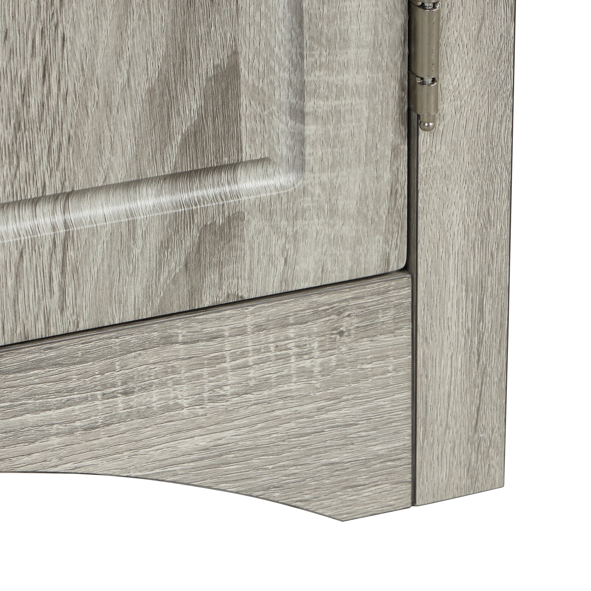 Oak triangle bathroom storage cabinet with a stylish, space-saving design, featuring multiple shelves for organizing toiletries, towels, and other bathroom essentials. Crafted from durable oak wood, this elegant cabinet adds both functionality and natural charm to any bathroom