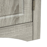 Oak triangle bathroom storage cabinet with a stylish, space-saving design, featuring multiple shelves for organizing toiletries, towels, and other bathroom essentials. Crafted from durable oak wood, this elegant cabinet adds both functionality and natural charm to any bathroom