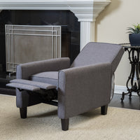 “Adina Push Back Chair – stylish, comfortable reclining accent chair for living room or office – Hot Deal Warehouse furniture”

