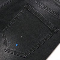 Aiden Straight-Leg Ripped Black Jeans Hot Deal Warehouse