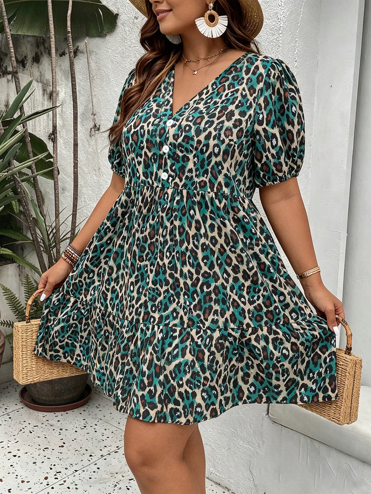 Cheetah Dress Hot Deal Warehouse