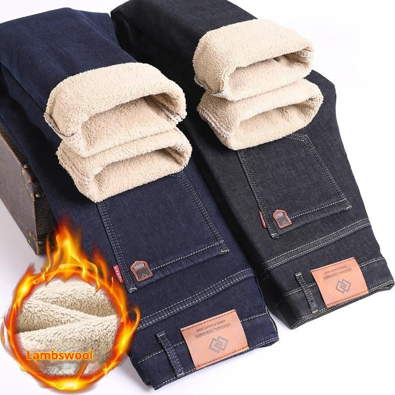 Cashmere Fleece Lined Jeans Hot Deal Warehouse